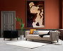 Atelier Del Sofa Sofá 3 Plazas Beige 222x89x75 cm: Elegancia y Confort Incomparable en su Hogar